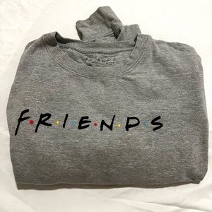Pacsun gray friends sweatshirt